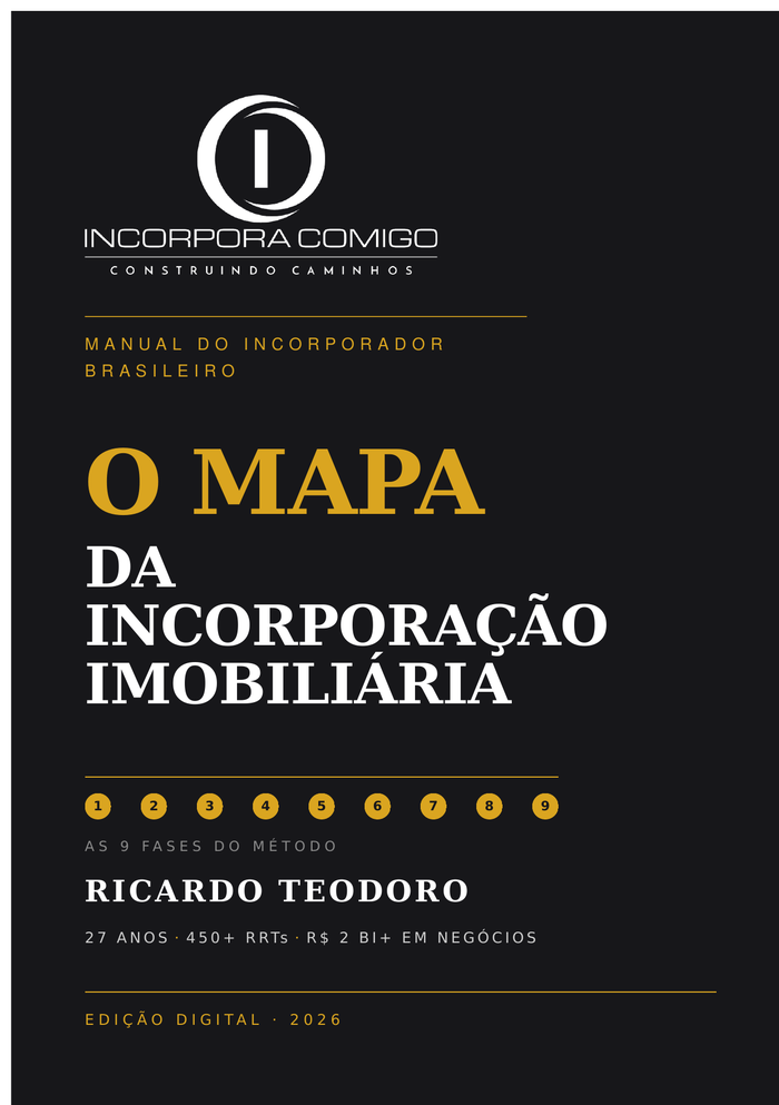 Capa do ebook O Mapa da Incorporação Imobiliária no Brasil